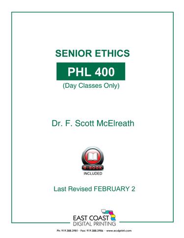 Cover image for  PHL 400